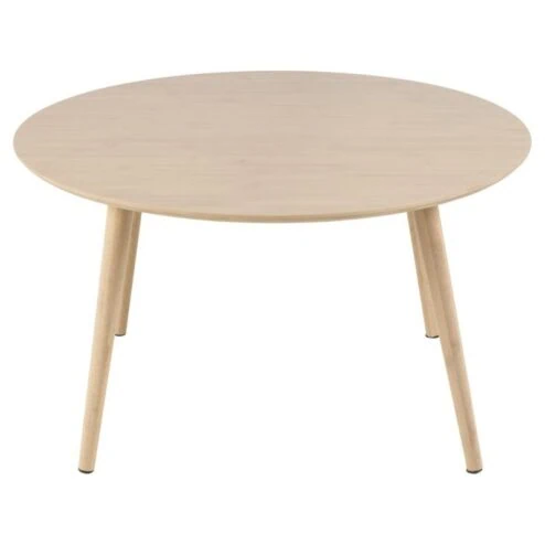 Revar Salontafel Rond Bamboe 80cm