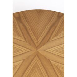 Salontafel Fabio Rond Eikenhout 80cm