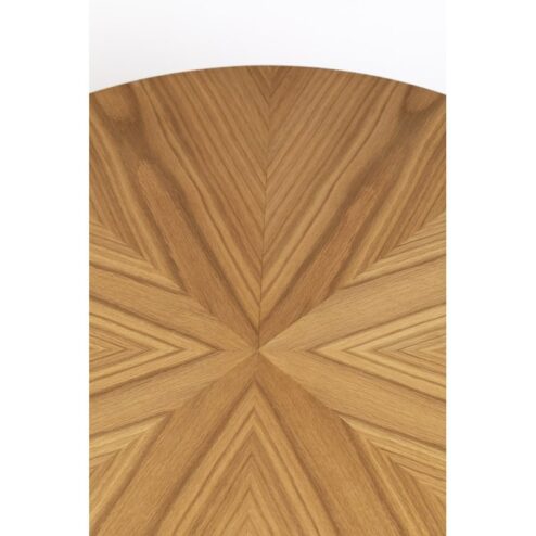 Salontafel Fabio Rond Eikenhout 80cm