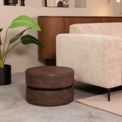 Salontafel Milly Espresso Mangohout 50cm