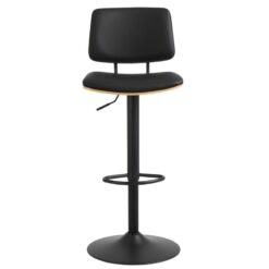 Sorana Barkruk Zwart met Hout