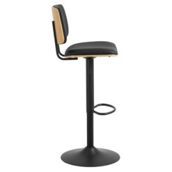 Sorana Barkruk Zwart met Hout