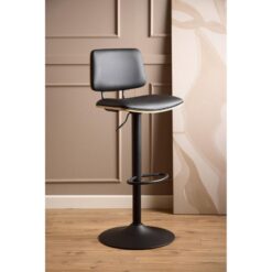 Sorana Barkruk Zwart met Hout