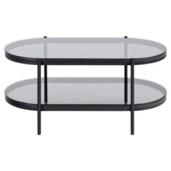 Stryn Salontafel Zwart 95cm