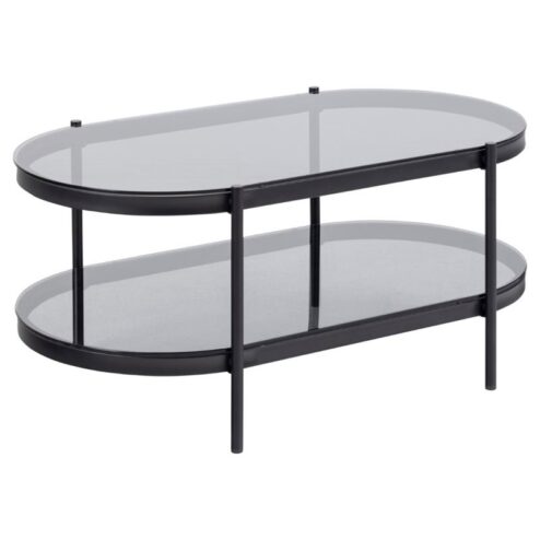 Stryn Salontafel Zwart 95cm