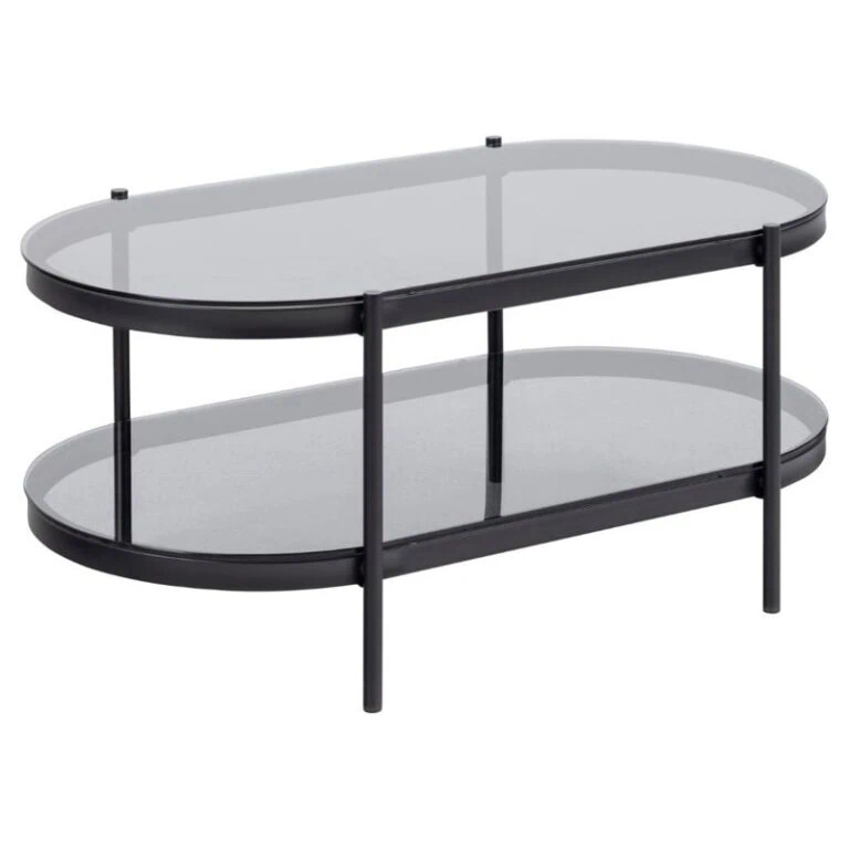 Stryn Salontafel Zwart 95cm