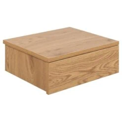 Svea zwevend Nachtkastje 1 lade Naturel 37cm