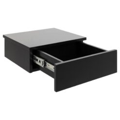 Svea zwevend Nachtkastje 1 lade Zwart 37cm