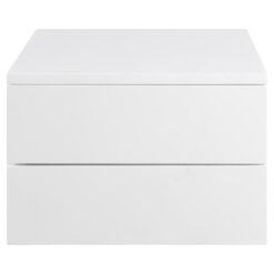 Svea zwevend Nachtkastje Wit 2 lade 37cm