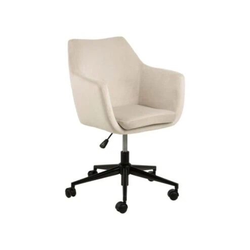Tarella Bureaustoel met armleuning Beige Stof