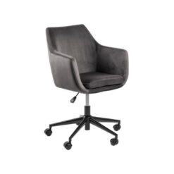 Tarella Bureaustoel met armleuning Grijs Stof
