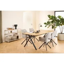 Thalden Eetkamerstoel Grijs