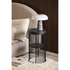 Tissaro Nachtkastje Zwart 35cm