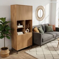 Vakkenkast Martin Naturel 90cm