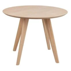 Valetta Eettafel Rond Naturel 100cm