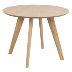 Valetta Eettafel Rond Naturel 100cm