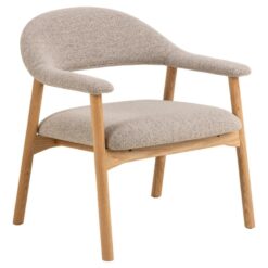 Vandis Fauteuil Beige Stof