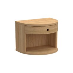 Velda Zwevend Nachtkastje Naturel 40cm