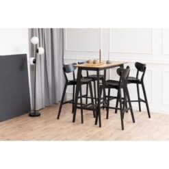 Vexor Barkruk Zwart 45cm