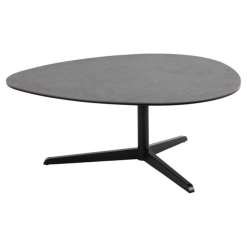 Vinna Salontafel Zwart Metaal 100cm