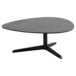Vinna Salontafel Zwart Metaal 84cm