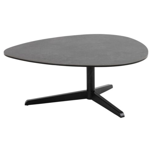 Vinna Salontafel Zwart Metaal 84cm