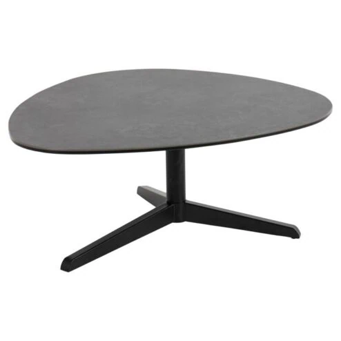 Vinna Salontafel Zwart Metaal 84cm