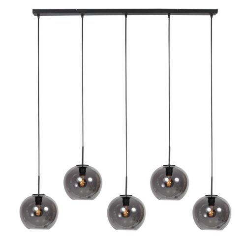 Zavi 5-lichts Hanglamp Smoke Bol