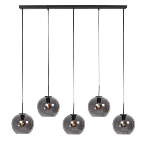 Zavi 5-lichts Hanglamp Smoke Bol