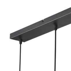 Zavi 5-lichts Hanglamp XL Smoke Langwerpig