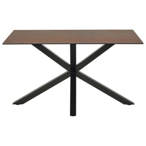 Zuvio Eettafel Bruin Keramiek 135cm
