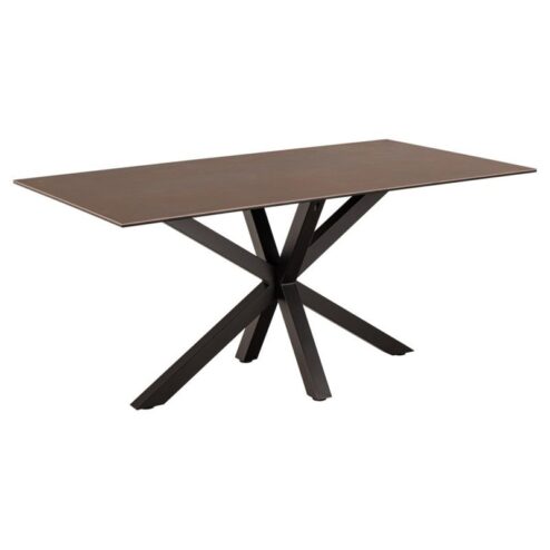 Zuvio Eettafel Bruin Keramiek 160cm
