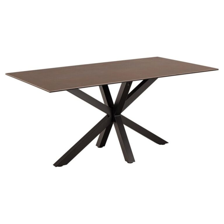 Zuvio Eettafel Bruin Keramiek 160cm
