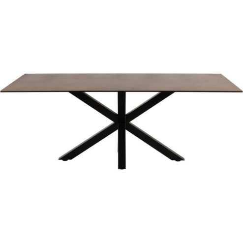Zuvio Eettafel Bruin Keramiek 200cm