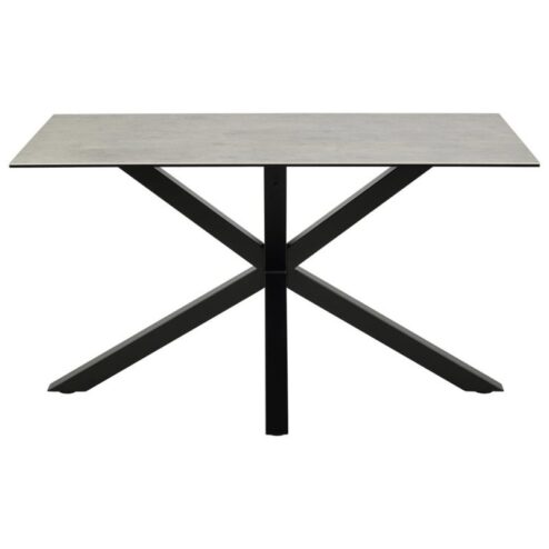 Zuvio Eettafel Grijs Keramiek 135cm
