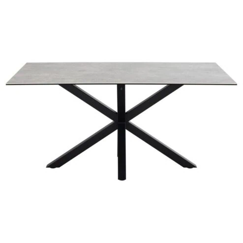 Zuvio Eettafel Grijs Keramiek 160cm