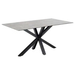 Zuvio Eettafel Grijs Keramiek 160cm