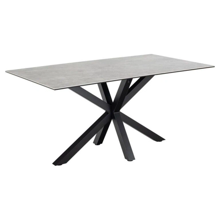 Zuvio Eettafel Grijs Keramiek 160cm