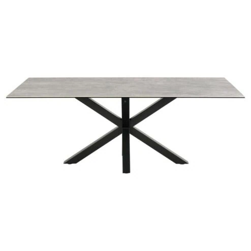 Zuvio Eettafel Grijs Keramiek 200cm