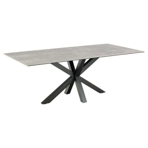Zuvio Eettafel Grijs Keramiek 200cm