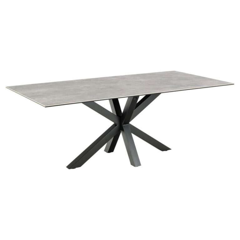 Zuvio Eettafel Grijs Keramiek 200cm