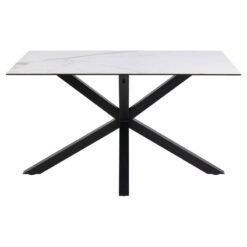 Zuvio Eettafel Wit Keramiek 135cm