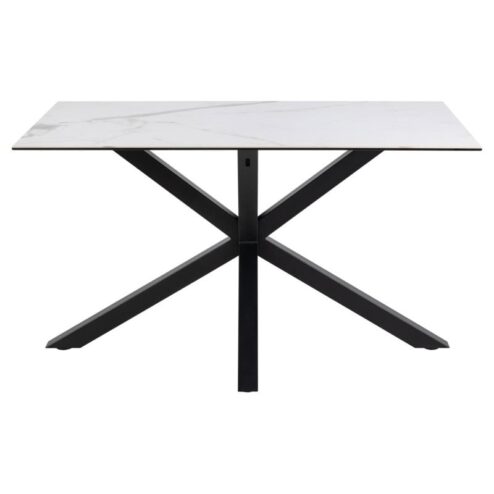 Zuvio Eettafel Wit Keramiek 135cm