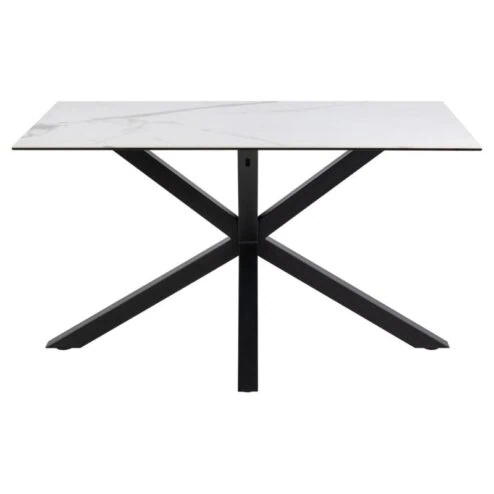 Zuvio Eettafel Wit Keramiek 135cm