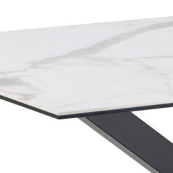 Zuvio Eettafel Wit Keramiek 135cm