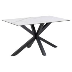Zuvio Eettafel Wit Keramiek 135cm