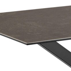 Zuvio Eettafel Zwart Keramiek 135cm