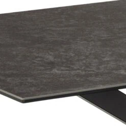 Zuvio Eettafel Zwart Keramiek 160cm