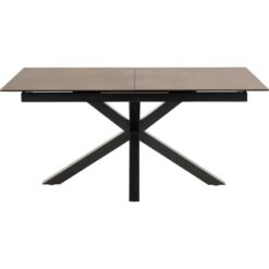 Zuvio Uitschuifbare Eettafel Bruin Keramiek 210cm
