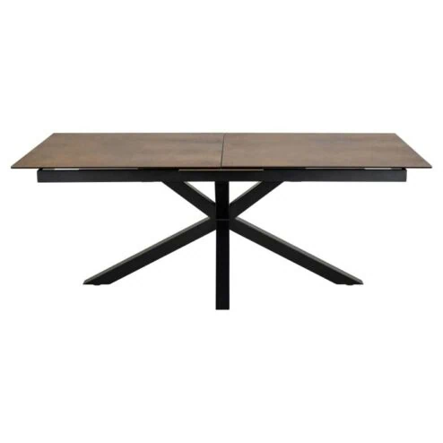 Zuvio Uitschuifbare Eettafel Bruin Keramiek 240cm